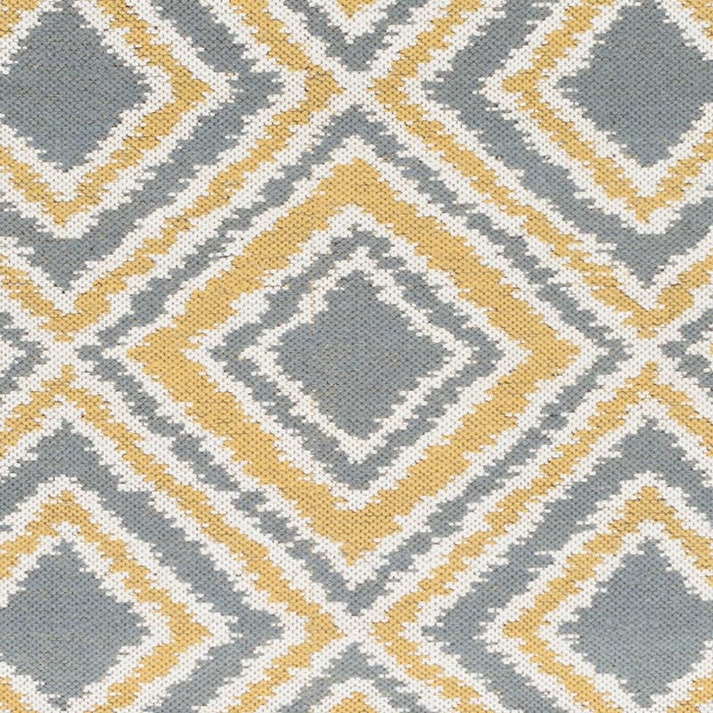 Hand-woven Tioga Gold Wool Area Rug - 8' x 11'