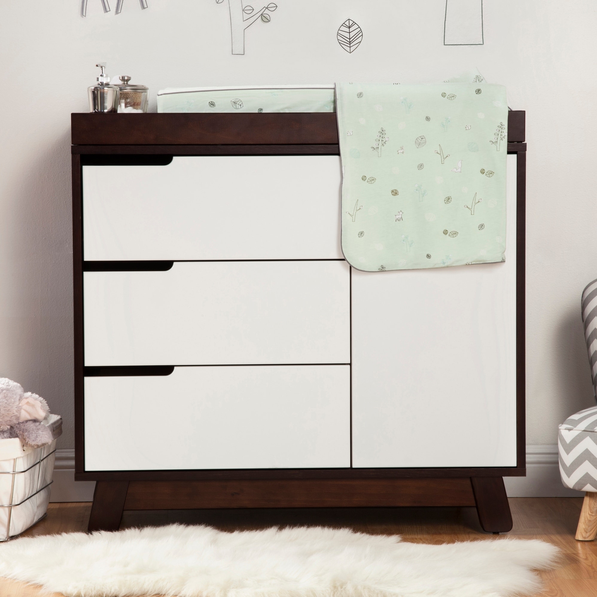 hudson 3 drawer changing table