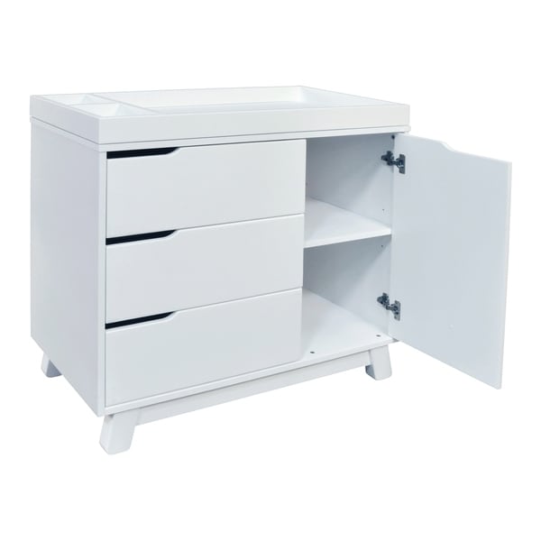 Grey Babyletto Hudson 3 Drawer Changer Dresser With Removable