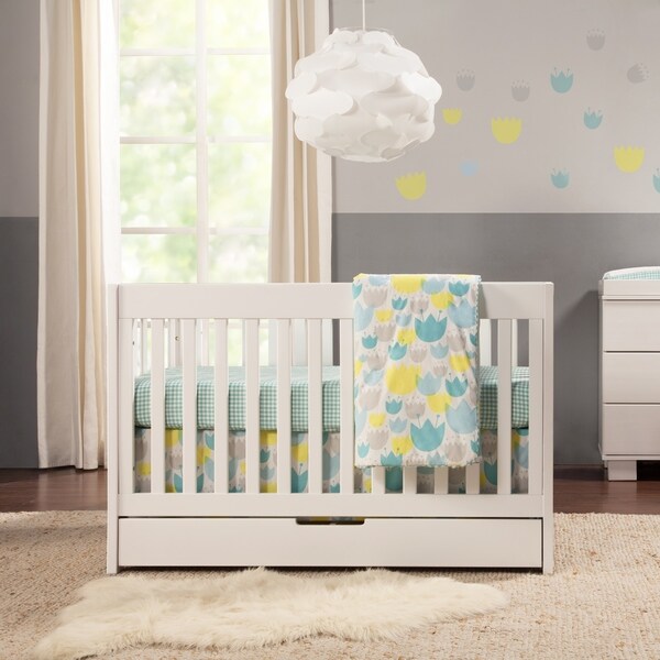 Babyletto crib with store drawer