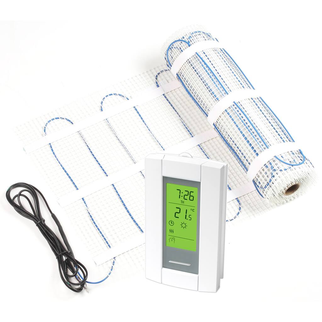 Radimat 40 Square-Foot Floor Heating Kit with Thermostat