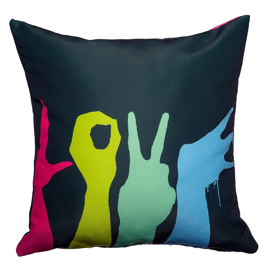 Maxwell Dickson Love Throw Pillow
