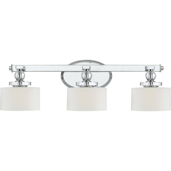 Shop Quoizel Downtown 3-Light Bath Fixture - Free Shipping Today ...