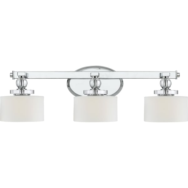 Shop Quoizel Downtown 3-Light Bath Fixture - Free Shipping Today ...