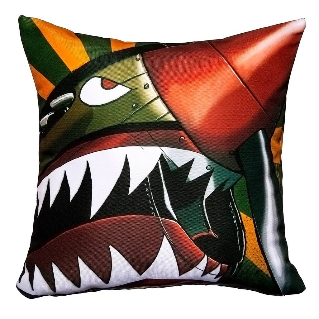 Maxwell Dickson Warhawk Throw Pillow