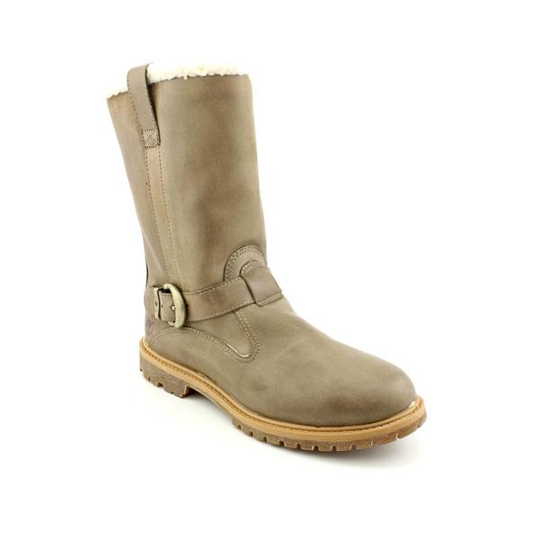 pull on leather booties