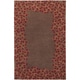 preview thumbnail 61 of 75, Rome Hand Tufted Floral Border Area Rug Brown - 5' x 8'/Surplus - Runner/Rectangle