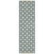 preview thumbnail 41 of 68, Nourison Maze MAZ01 Area Rug 2' 3" x 8' - Blue - Geometric - Runner/Indoor/Handmade - Hand-Woven - Modern & Contemporary - 10' Runner - Wool/Cotton - Tan
