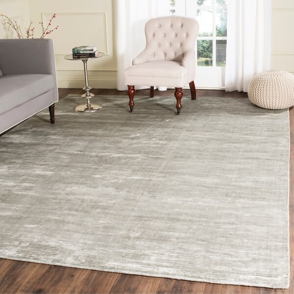 Safavieh Handmade Mirage Modern Tonal Blue Viscose Area Rug - 8' X 10'