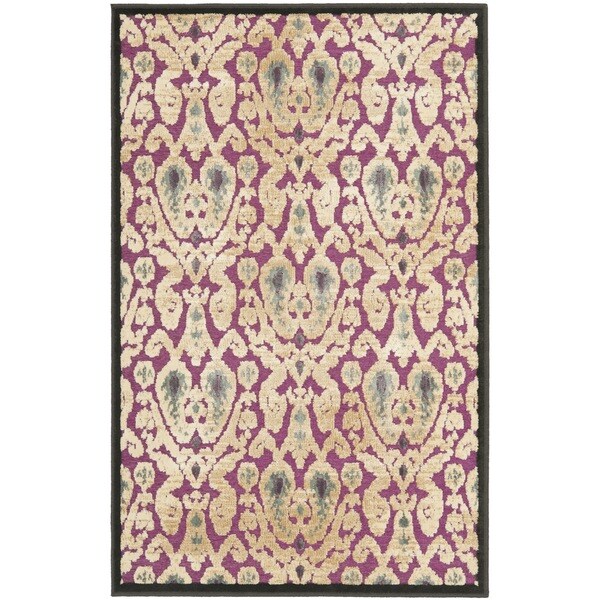 Safavieh Paradise Anthracite-gray Viscose Accent Rug (2'7 x 4')