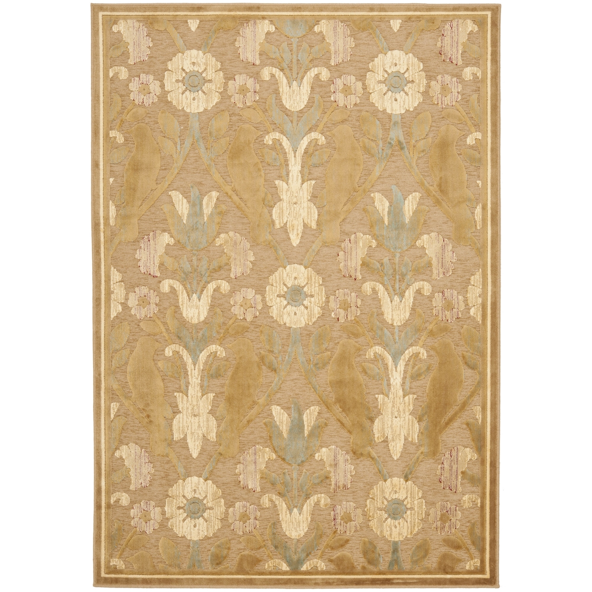 Paradise Beige Viscose Rug (8 X 11 2)