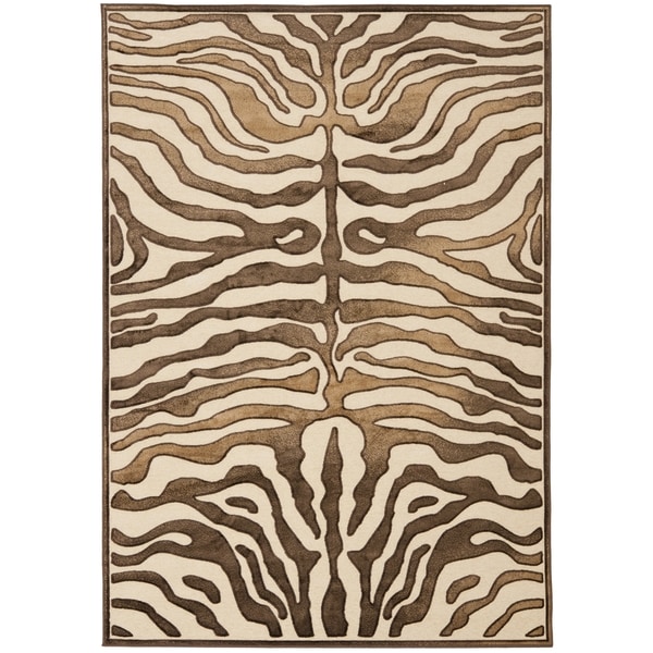 Safavieh Paradise Tiger Cream Viscose Rug (8' x 11' 2)