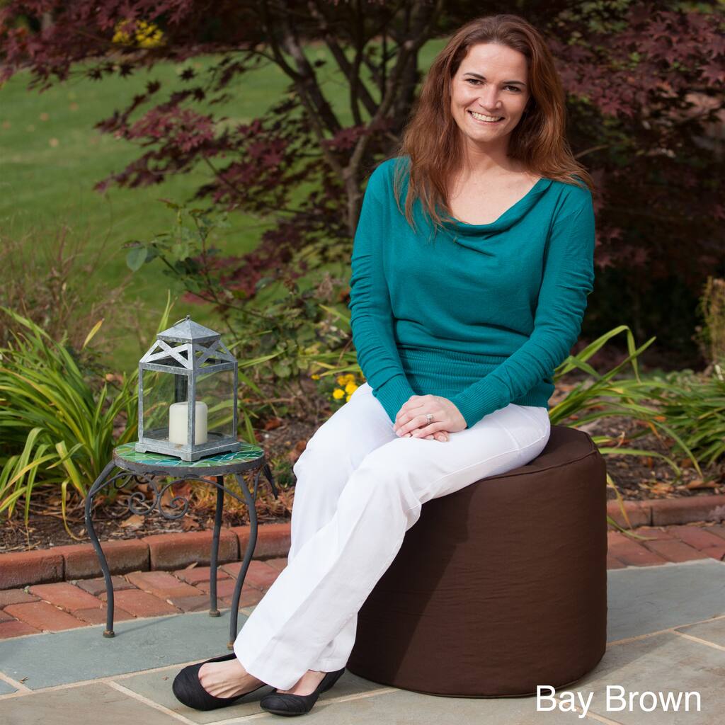 Outdoor/Indoor Weather Resistant Ottoman