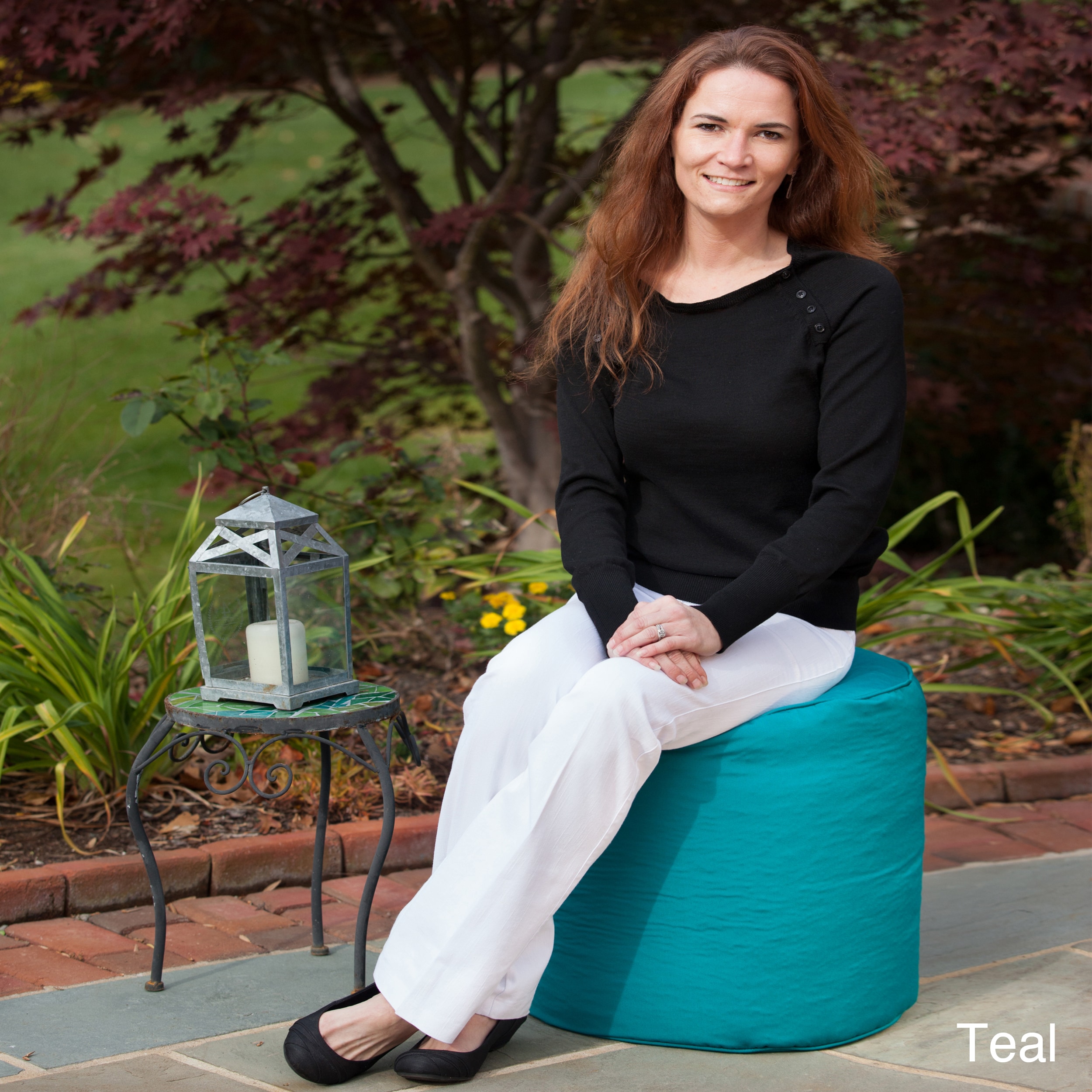 Outdoor/indoor Weather Resistant Ottoman