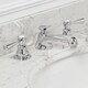 preview thumbnail 1 of 0, Water Creation American 20th Century Classic Widespread Lavatory Faucet With Pop-Up Drain in Chrome Finish