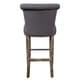 preview thumbnail 16 of 15, Rafa Grey Upholstered 30-inch Barstool by Kosas Home