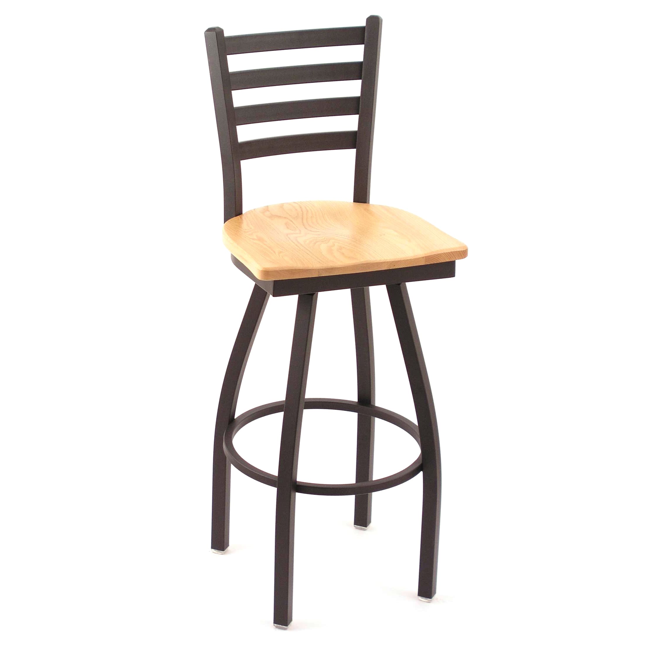 Natural Oak Extra Tall Swivel Barstool Today $212.89