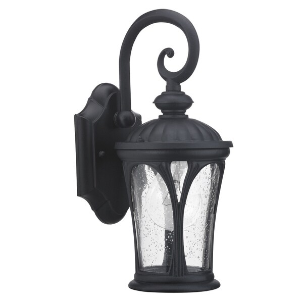 Chloe Black Transitional 1 light Outdoor Wall Light Chloe Wall Lighting