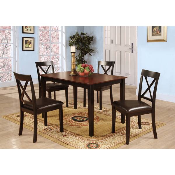 Eva 5-piece Dining Set - Overstock - 7650249