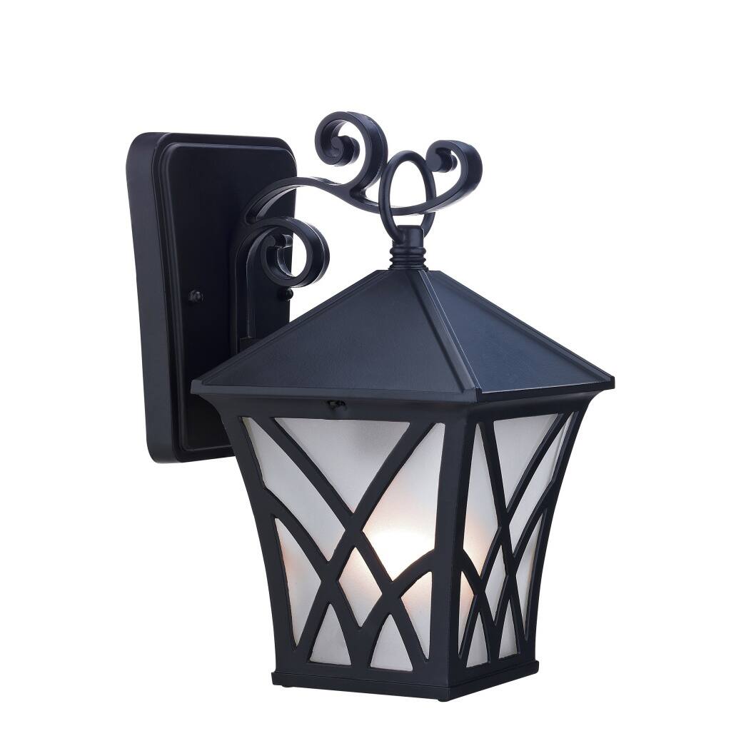 1-light Oil Rubbed Bronze Outdoor Wall Light