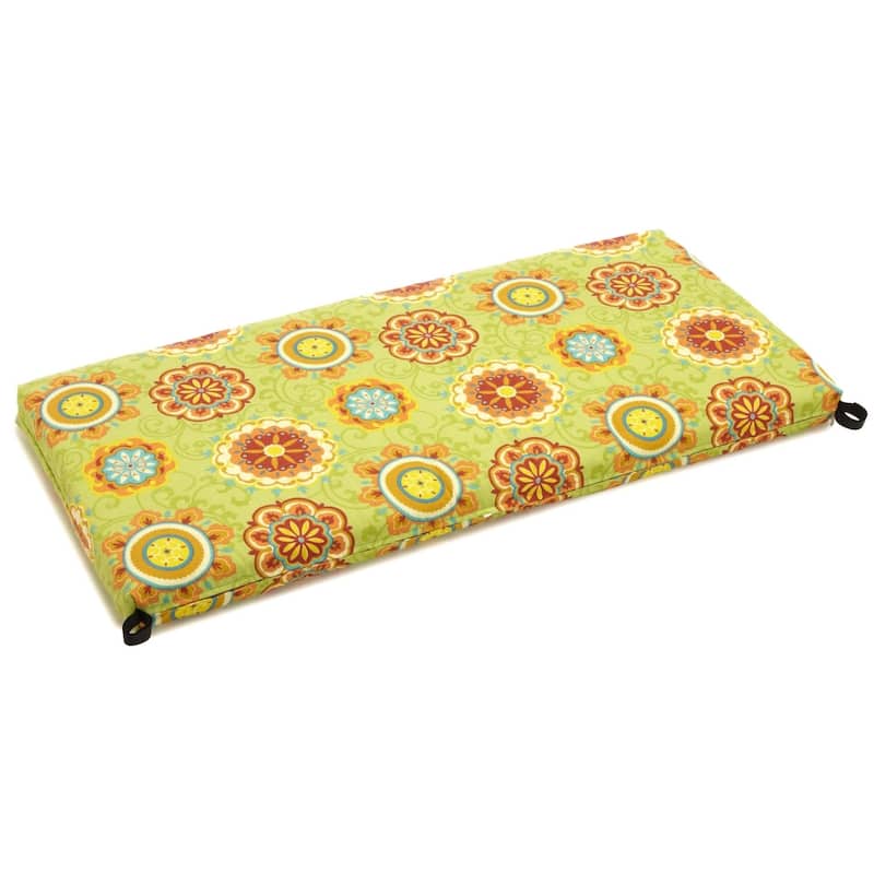 Blazing Needles 42-inch All-Weather Bench Cushion