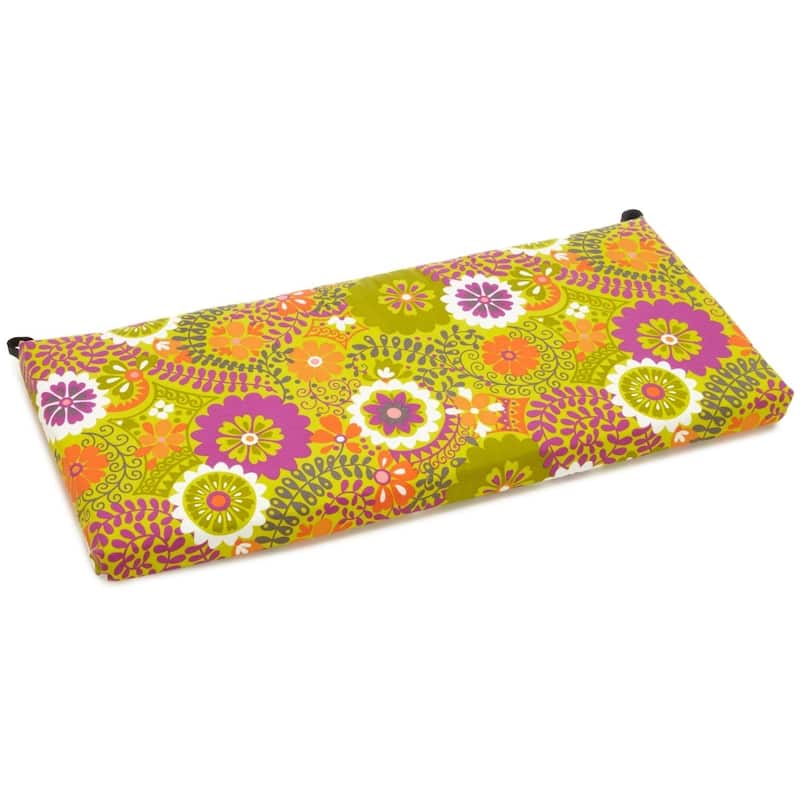 Blazing Needles 42-inch All-Weather Bench Cushion