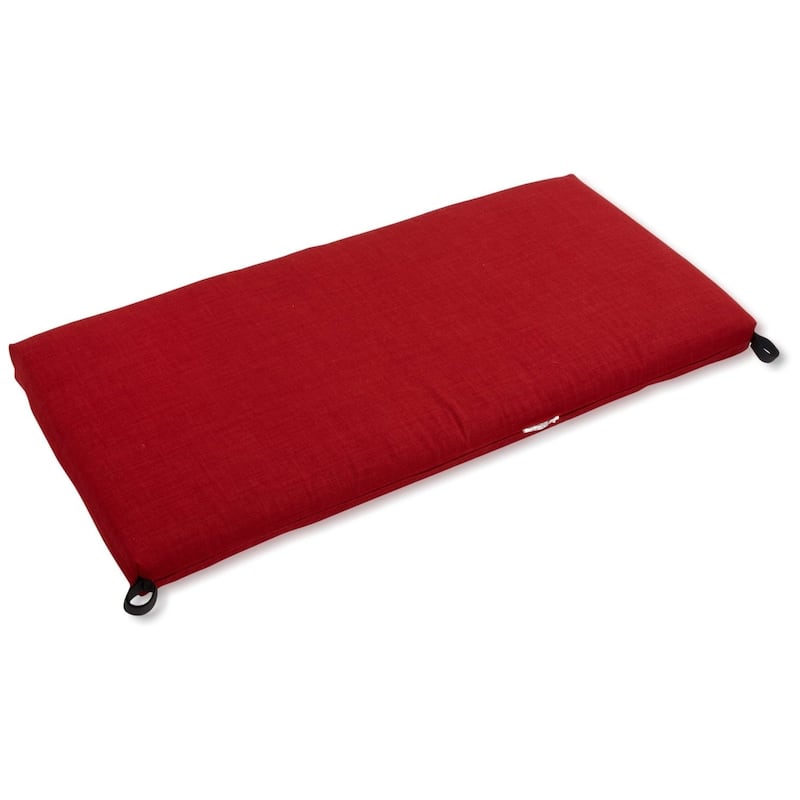 42-inch All-Weather Solid Bench Cushion - Paprika