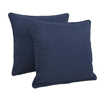 Blazing Needles 17-inch All-Weather Throw Pillow (Set of 2)