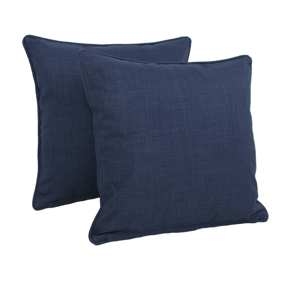 Blazing Needles 17-inch All-Weather Throw Pillow (Set of 2)