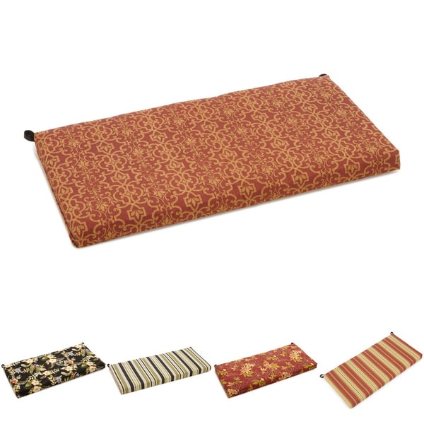 Blazing Needles All Weather 42 Inch Outdoor Bench Cushion Blazing Needles All Weather 42 Inch Outdoor Bench Cushion