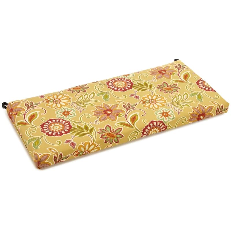Blazing Needles 42-inch All-Weather Bench Cushion