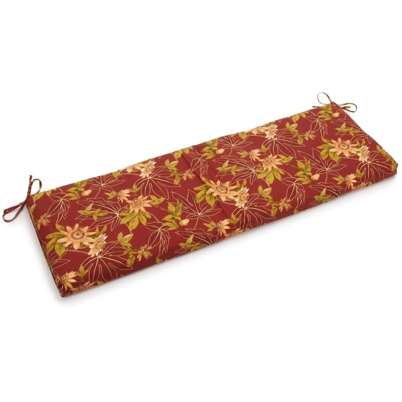 Blazing Needles 60-inch Indoor/Outdoor Bench Cushion - 60"