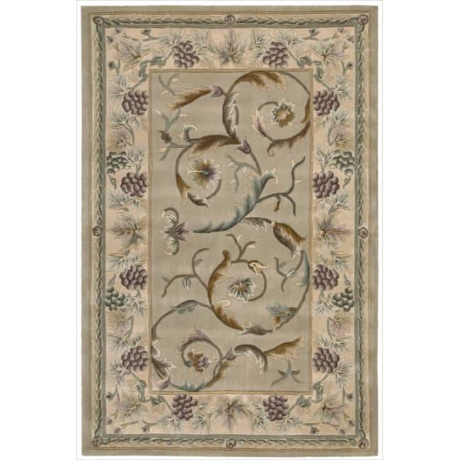 Nourison Versailles Palace Hand-tufted Area Rug - 3'6" x 5'6" - Beige - Rectangle