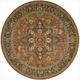 preview thumbnail 7 of 15, Nourison Living Treasures Area Rug 5'10" Round - Rust/Red - Runner/Round