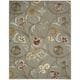 preview thumbnail 1 of 5, Nourison In Bloom INB09 Hand-tufted Area Rug 2'6" x 4' - Smoke - Rectangle
