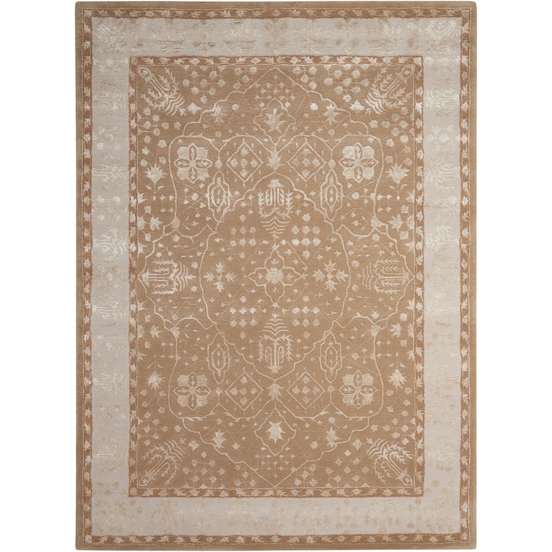 Nourison Symphony Hand-tufted Area Rug - 7'6" x 9'6" - Grey - Runner/Rectangle