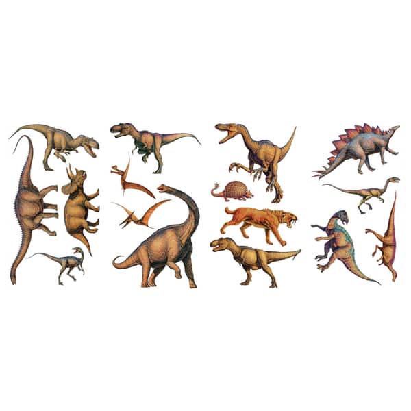 slide 2 of 3, Dinosaurs Peel & Stick Wall Decal Art