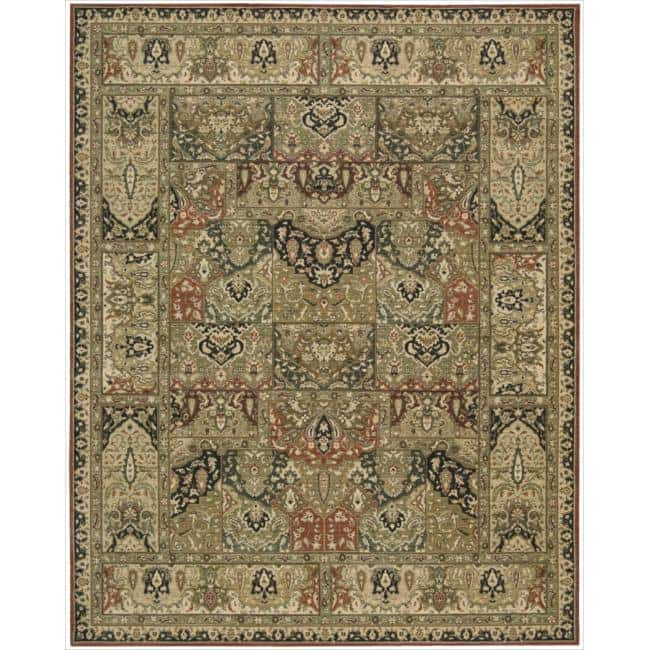 Nourison Living Treasures Area Rug - Khaki - 5' 6" x 8' 3" - Runner/Rectangle
