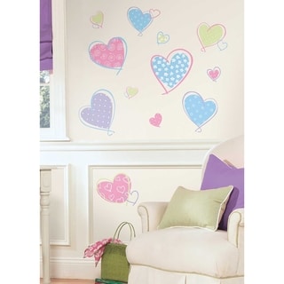 Hearts Peel & Stick Wall Decal Art