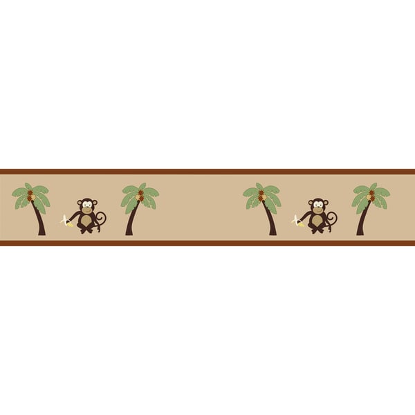 Sweet JoJo Designs Monkey Wall Border