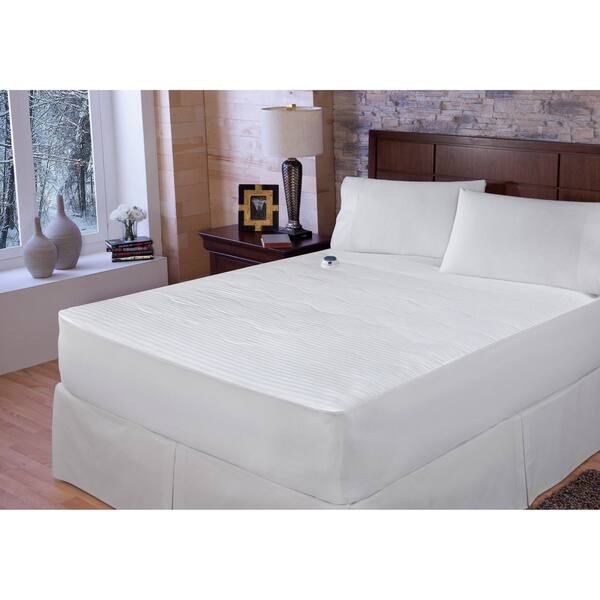 Rest Remedy Waterproof Electric Warming Mattress Pad with Safe & Warm