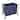 Luxor Laundry Cart with Navy Cloth Laundry Bag - Single
