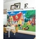 preview thumbnail 1 of 0, Mickey & Friends Chair Rail Prepasted Wall Art Mural (6' x 10.5')