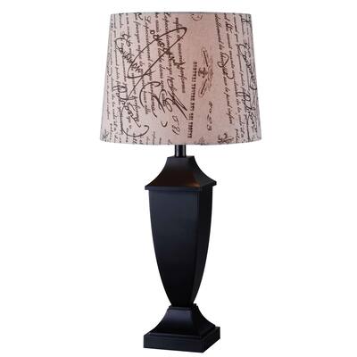 Caballo Black Table Lamp