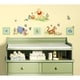 preview thumbnail 1 of 2, Winnie the Pooh Toddler Peel & Stick Wall Decal Art