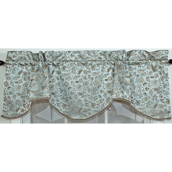 slide 1 of 1, Chopin Mist Bravo Valance Blue