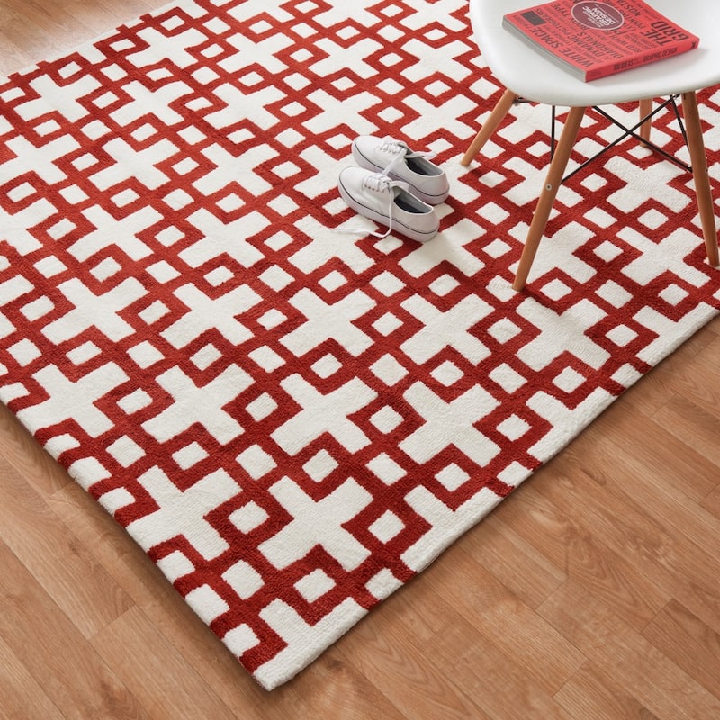 Alexander Home Woven Harlow Area Rug