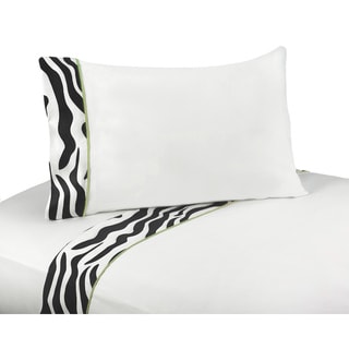 Shop Jojo Designs Funky Zebra Lime Green Trim 200 Thread Count