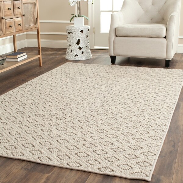 Safavieh Diamonds Taupe Sisal Wool Rug - 8' X 11'