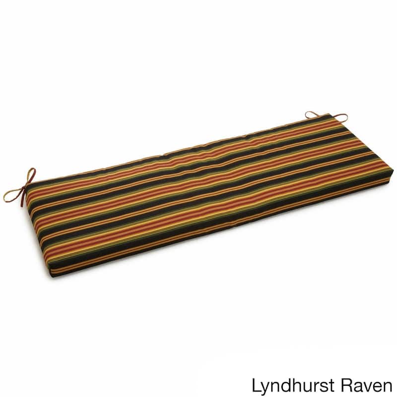 Blazing Needles 60-inch Designer Outdoor Bench Cushion